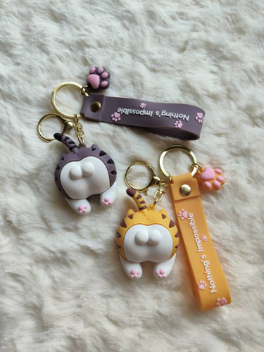 جاکلیدی و آویز مدل کون گربه