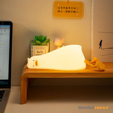 خرید چراغ خواب سیلیکونی اردک خوابیده