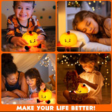 چراغ خواب و هولدر موبایل مدل کدو حلوایی (کدو تنبل)