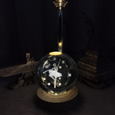 خرید هدیه زیبا دخترانه مدل گوی کریستالی مدل دختر باله