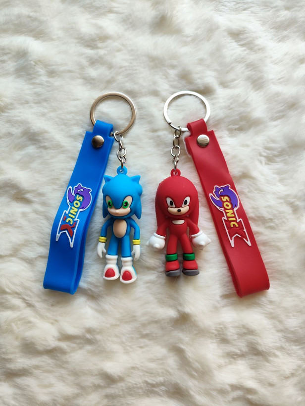 خرید جاکلیدی و آویز سیلیکونی مدل سونیک