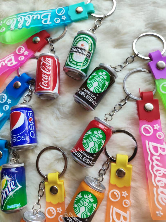 جاکلیدی و آویز فانتزی برای کیف و کوله پشتی استارباکس