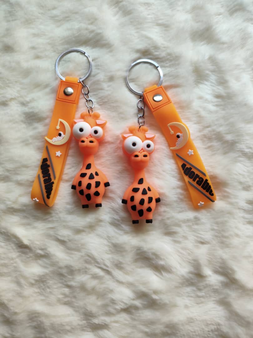 خرید جاکلیدی و آویز مدل زرافه کوچولو