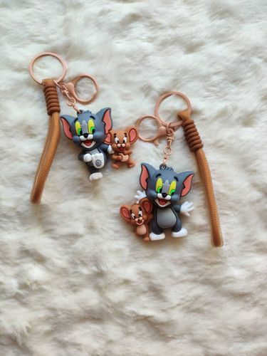 خرید جاکلیدی و آویز سیلیکونی وارداتی و اورجینال تام و جری