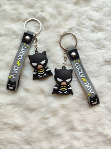 خرید جاکلیدی پسرانه سیلیکونی طرح بتمن