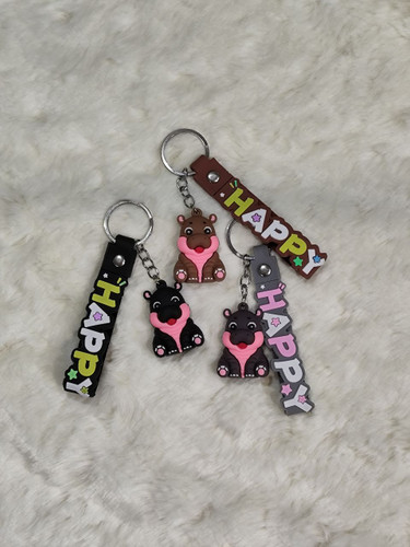 خرید جاکلیدی و آویز سیلیکونی دخترانه و پسرانه اسب آبی