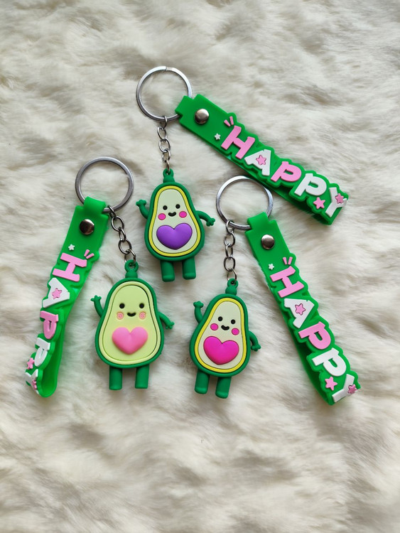 خرید جاکلیدی سیلیکونی طرح آواکادو