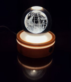 خرید گوی کریستال مدل کره زمین