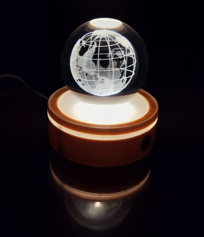 خرید گوی کریستال مدل کره زمین