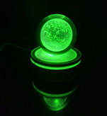 خرید گوی کریستالی چرخشی کره ماه و زمین