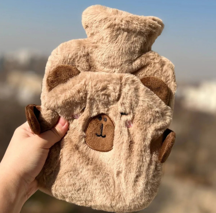 خرید کیسه آب گرم و سرد وارداتی فانتزی زیبا دخترانه مدل کاپی بارا