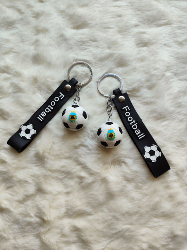 خرید جاکلیدی و آویز کیف و کوله مدل توپ فوتبال تیم آرژانتین