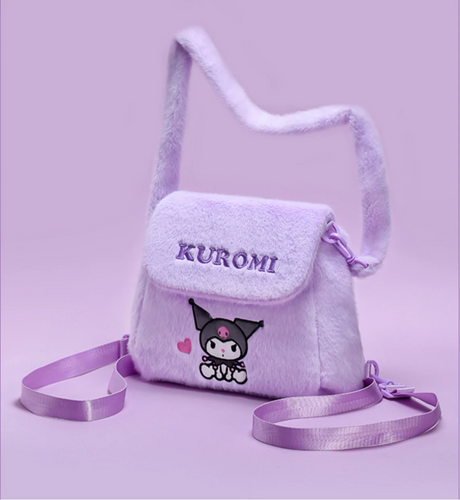 خرید کوله پشتی و کیف دستی دخترانه مدل کرومی بنفش مناسب هدیه تولد و...