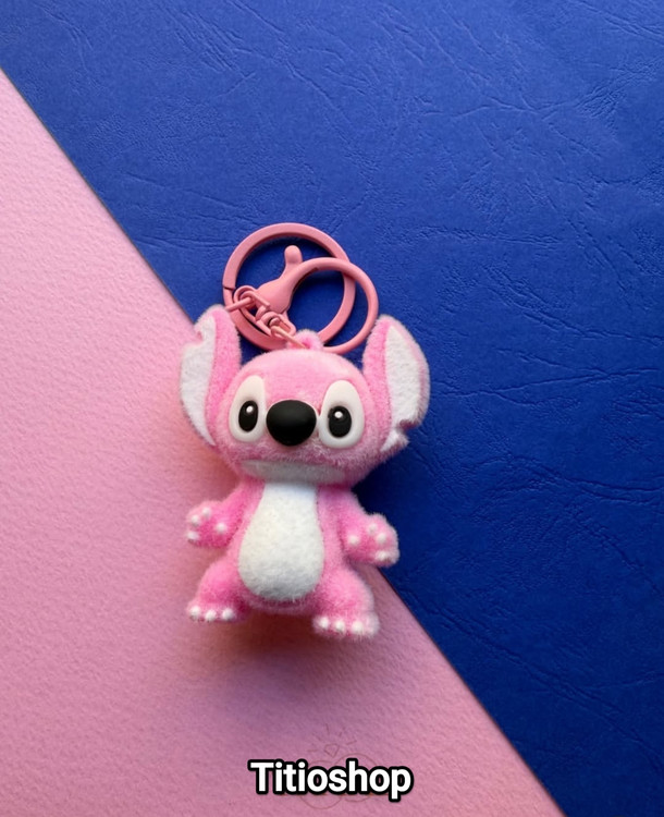 خرید جاکلیدی و آویز استیچ مخملی