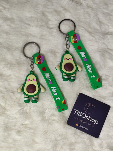 خرید جاکلیدی سیلیکونی طرح آواکادو (جاکلیدی بامزه برای کادو و هدیه)