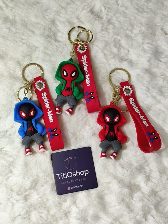 خرید اینترنتی اکسسوری های اسپایدرمن(مرد عنکبوتی) / خرید جاکلیدی پسرانه و دخترانه زیبا