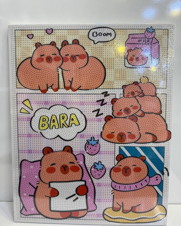 نقاشی الماسی وارداتی دخترانه و پسرانه طرح کاپی بارا