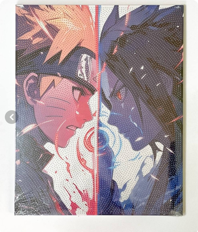 نقاشی الماسی سایز بزرگ وارداتی طرح انیمه پسرانه و دخترانه خفن