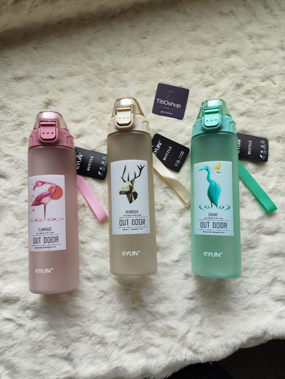 قمقمه اسپرت وارداتی طرح مثلثی eyun - خرید از تی تی او شاپ