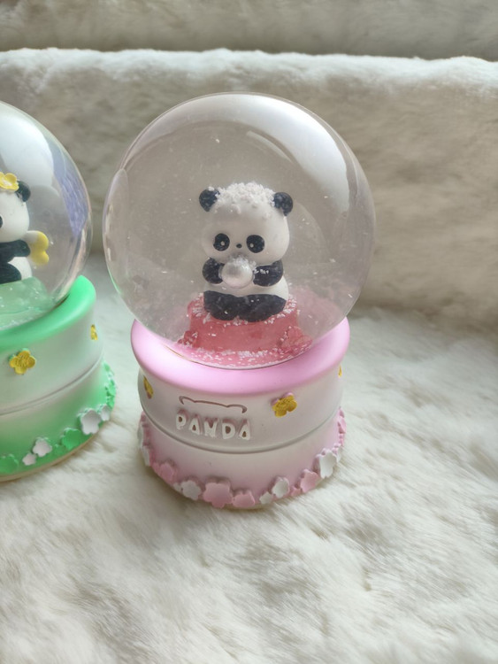 گوی عروسکی دونه برف دار - نمای جانبی