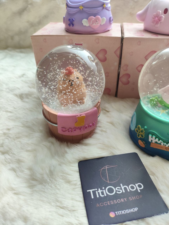 گوی موزیکال عروسکی طرح کاپی بارا