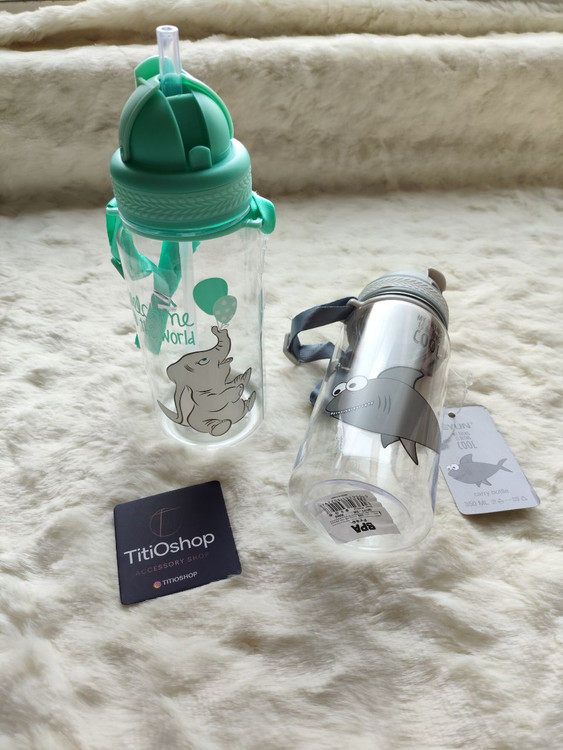 قمقمه عروسکی eyun رنگ سبز - نمای محصول