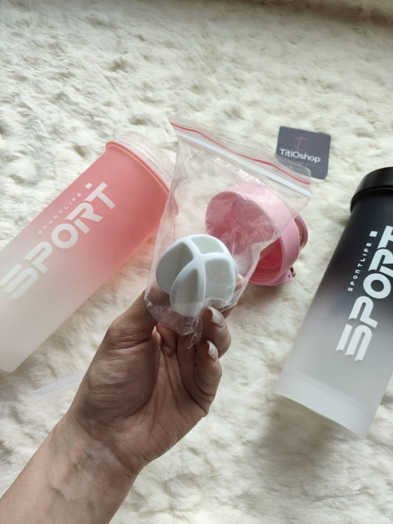 قمقمه اسپرت eyun رنگ صورتی - نمای محصول