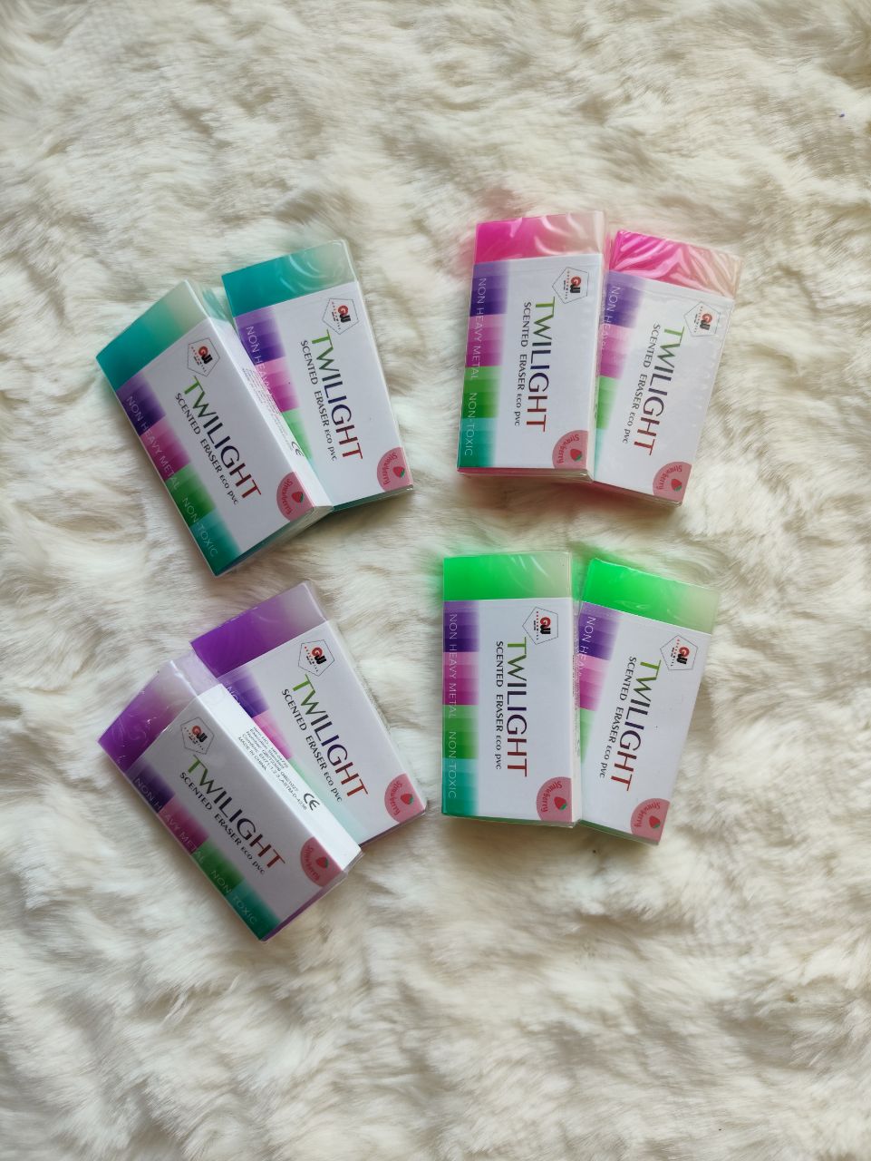 پاک کن عطری (بو توت فرنگی میده) مستطیلی وارداتی